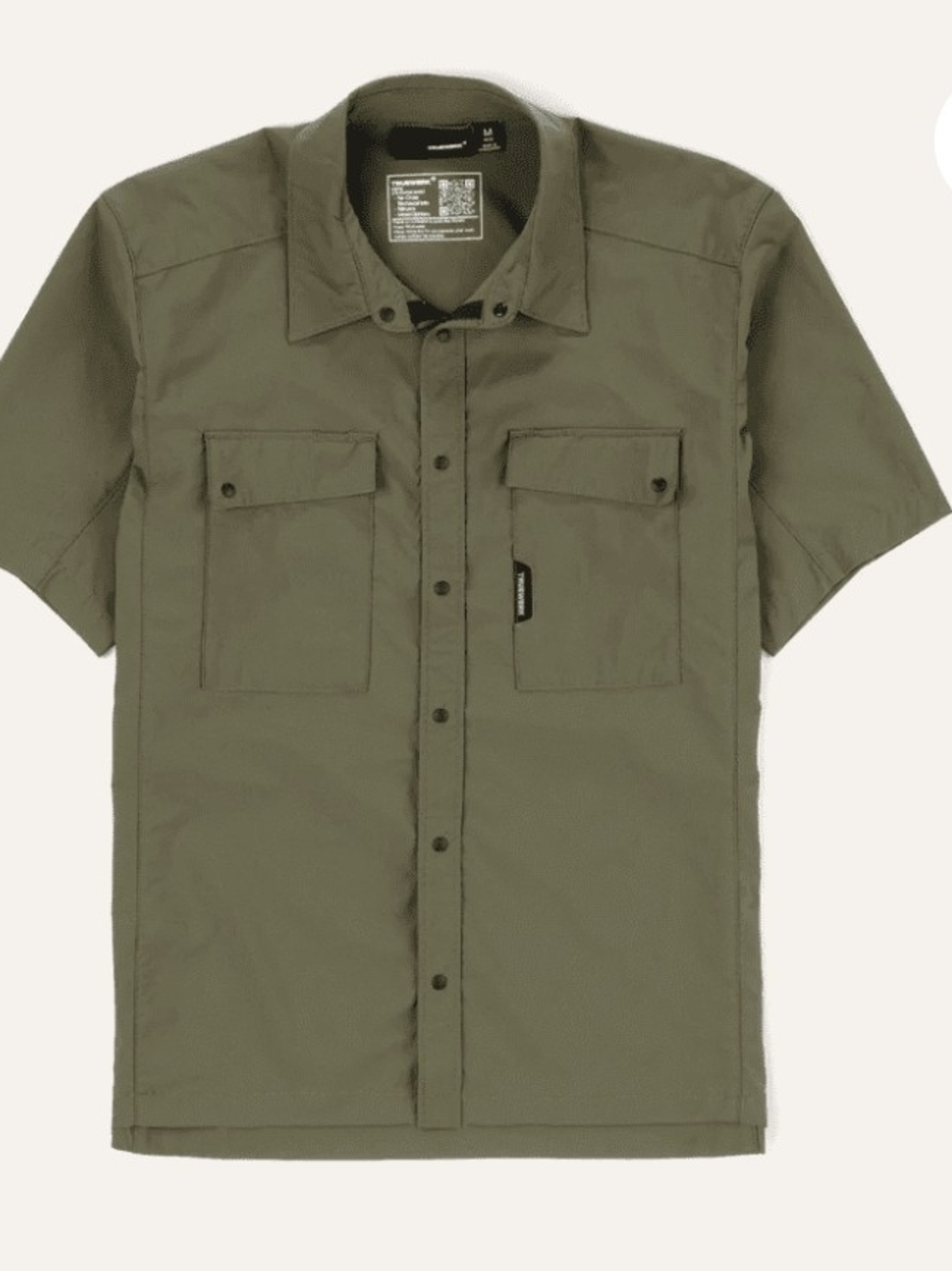 Men's Short Sleeve Truewerk Utility Shirt - Olive, Large